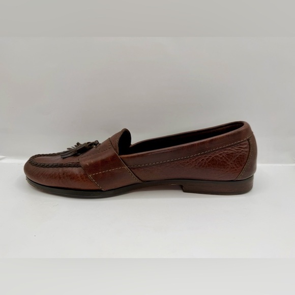 Cole Haan Country Tassel Loafers Brown Leather 9.5 D Vintage Mexico, genuine main image 10